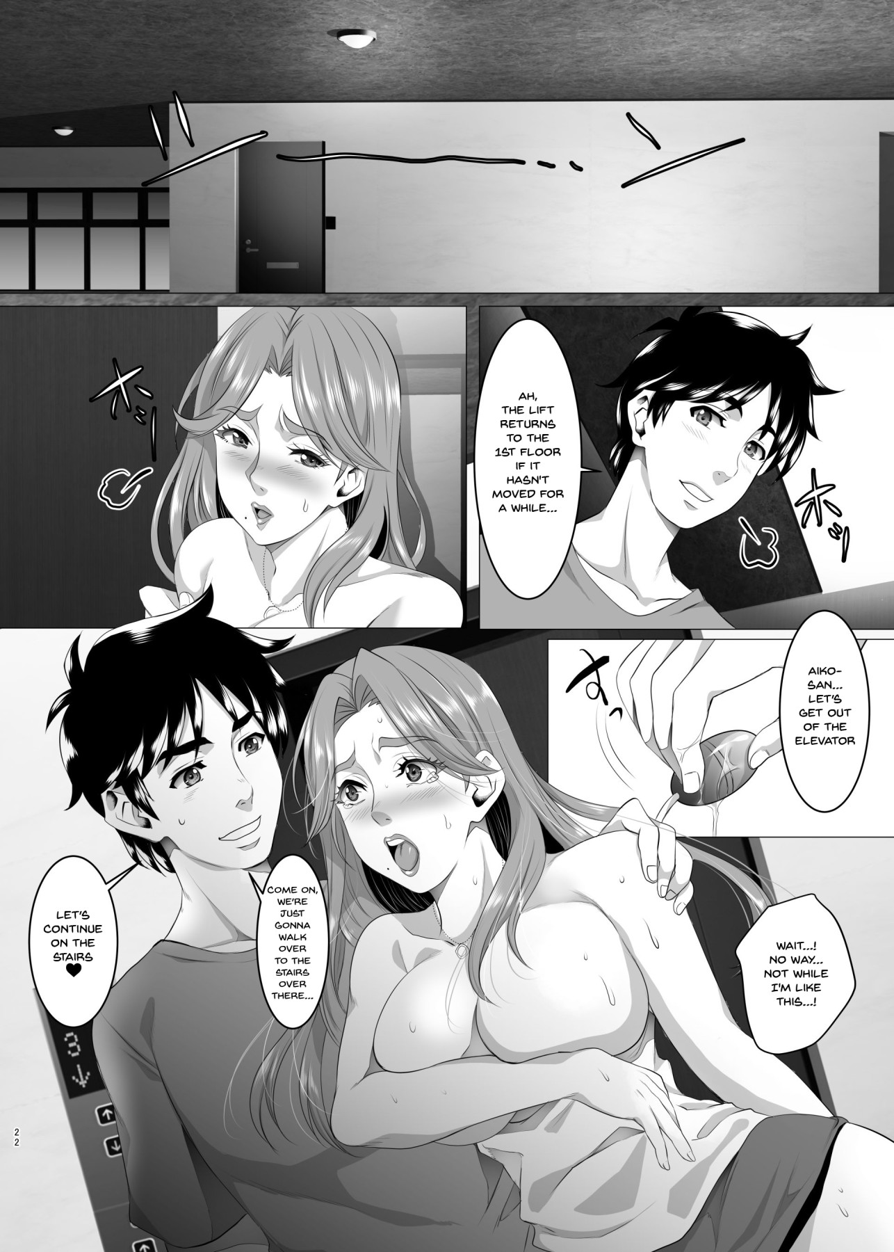 Hentai Manga Comic-Your Mom's A Pretty Good Woman, Huh? Ch.5-Read-21